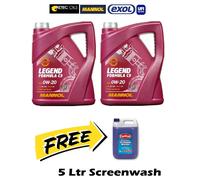 10 litres x Engine Oil dexos 1 MB229.71 VOLVO RBS0-2AE C5 0W-20