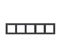 10 MATTE BLACK FRAMES 5X10 CR5/49