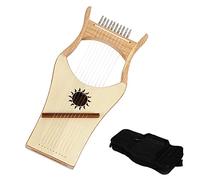 10 Metal Strings Lyre Harp Classical Small Harps Beginner Portable Easy to Learn Lyre Musical Instrument with Carry Bag (Style : A)