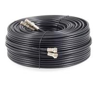 (10 Meter, Black) Viewi Twin Satellite Shotgun Cable Extension Kit with Fitted F Connectors for Sky HD Q and Freesat