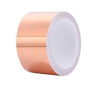 10 METER Copper Tape, Adhesive Copper Foil Tape with Single-Sided Conductive Copper Slug Tape for Garden Slug Snail Repellent, Electrical Repairs, Guitar EMI Shielding, Crafts Soldering, 60mm Wide