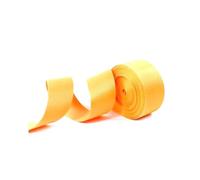 10 Meters 0.7mm Thick 20-50mm Polyester Nylon Webbing, Backpack Twill Webbing,Fluorescent Orange,38mm