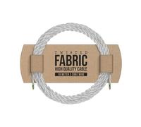 10 Meters / 32.8FT White Braided Cable, LEDSONE 3 Core Electrical Cables, Vintage Braided Flex Cable Twisted Fabric Electrical Wire for DIY Lamps Industrial Pendant Lights Lighting Appliances - White