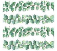 10 Meters Bulletin Board Border Trim, Eucalyptus Die-Cut Border Trim, Board Classroom Bulletin Spring Trim Border Decor for Home School Decoration