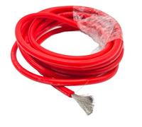 10 Meters Heat Resistant Cable Ultra Soft High Temperature Flexible Copper Silicone Wire Extension(Red,16AWG)
