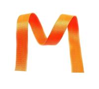 10 Meters Nylon Webbing Ribbon 20-50mm, Herringbone Pattern Band for Backpack Strap, DIY Sewing Craft Accessories,F Orange,20mm