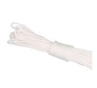 10 Meters White Nylon Rope 4mm Nylon clothesline Strong All-Purpose Utility Strong Rope For Camping,Weaving, Binding