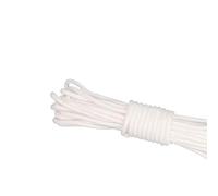 10 Meters White Nylon Rope 6mm Nylon clothesline Strong All-Purpose Utility Strong Rope For Camping,Weaving, Binding