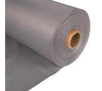 10 Metre Grey, Waterproof Outdoor Canvas Fabric. 100% PU Polyurethane Fabric, 150GSM, 0.3mm Thick and 150cm Wide. UV Resistant Material, Great for Making deckchairs, beanbags, awnings, and More.