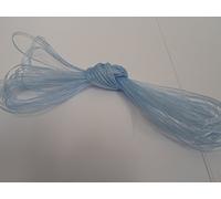 10 metres of 3mm Sheer Organza Ribbon Baby Light Blue Double Sided 3 mm 1/8"