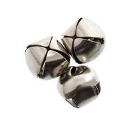 10 Micro Silver 6mm Jingle Bells for Crafts | Craft Bells