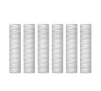 10 Micron Wirewound Sediment Water Filter Cartridge, Whole House Sediment Filtration, General Purpose, 6 Pack