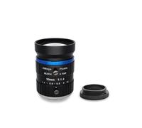10 million high definition industrial lens C-mount 8 12 16 25 35 75 100mm fixed focus 1 inch FA machine vision lens(50mm8mp 1" Blue Circle)