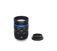 10 million high definition industrial lens C-mount 8 12 16 25 35 75 100mm fixed focus 1 inch FA machine vision lens(35mm10mp 1" Blue Circle)