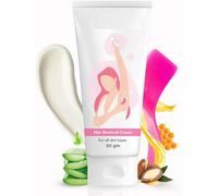 10-Min Hair Removal Cream for Women | With Aloe Vera & Honey | No Skin Darkening | Cruelty-Free | For Hands, Underarms, Legs & Bikini Line | Suitable for All Skin Types | 50g (Pack Of 1)