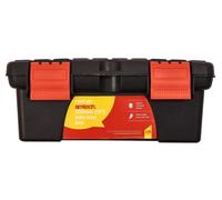 Amtech N0135 Mini Tool Box 10" 250mm Plastic Double Clip Closure Carry Handle