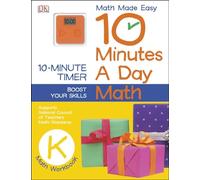 10 Minutes a Day: Math, Kindergarten: Supports National Council of Teachers Math Standards
