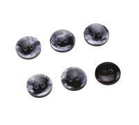 10 mm /11 mm /12.5 mm Round Resin Small Buttons, Color 3, 10mm 20 Pcs
