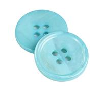 10 mm-25 mm Colorful Men's and Women's Buttons, Color 11, 15mm 10 Pcs