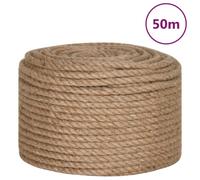 Vidaxl Jute Rope 50 M Long 10 mm Thick Jute Ropes