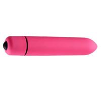 10 Modes Strong Shock Quiet Waterproof Bullet Tool Soft Silicone Toys for Women Pleasure, Mini Travel Small Size, Personal Bullet Tool Massage Ball Powerful Bullet Rod for Body Relaxing (Rose Red)