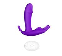 10 Modes Women Toys Powerful Bullet Massage Rod Quiet Waterproof Bullet Tool Portable Silicone Massage Ball for Personal Handheld Play, Muscle Shoulder Back Foot Relax SLDMNYC69T (Purple)