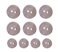 10 Mother of Pearl Buttons, 10mm Pearl Buttons, Aesthetic Mother of Pearl Buttons for Sewing, Natural Shell Buttons for Shirts, Suit, Coat, Windbreaker, Sweater