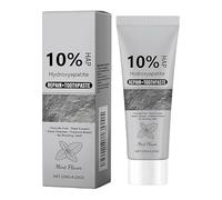 10% Nano H-ydroxyapatite Toothpaste,Natural Fluoride Free Toothpaste,Natural Peppermint Flavor,Nano-Hydroxyapatite Enamel Care Toothpastes,for Sensitive Teeth,Daily Protection,Fresh Breath (1)