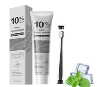 10% Nano Hydroxyapatite Toothpaste,Fluoride Free Toothpaste Adult, Enamel Repair Whitening Toothpaste for Sensitive Teeth,120g Fresh Mint (1 Pcs)