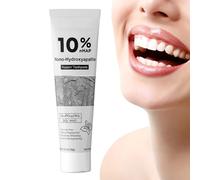 10% Nano-hydroxyapatite Toothpaste for Advanced Enamel Protection, Remineralizing Whitening Tooth Paste, Repair Enamel Strengthening, Natural Peppermint Flavor, Deep Cleaning for Sensitive Teeth