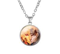 (10) Naruto Kakashi Pendant Manga Two-dimensional Anime Necklace
