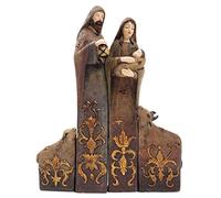 10" Nativity Set with cow & sheep (4 piece) KCC001