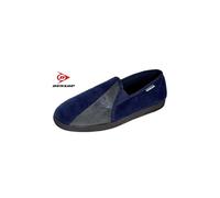 (10, Navy/Grey) Mens Famous Dunlop WINSTON II Slippers