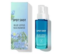 10% Niacinamide Face Serum | Fades Dark Spots, Acne Marks & Uneven Skin Tone | Enriched with Hyaluronic Acid, Ceramides, Blue Lotus & Seaweed Extracts | Oil Control & Smoother Radiant Skin | 30 ml