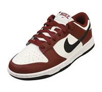 (10) Nike Dunk Low Mens Fashion Trainers in Dark Team Red
