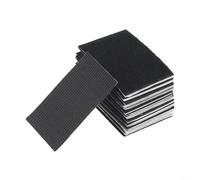 10 Non Slip Stickers for Carpets for Flat Surfaces Like Floors and Walls (Black)
