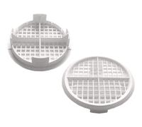 10 Number Timloc 70mm White Plastic Round Circular Push in Soffit Air Vents Vivarium