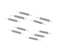 10 Ohm 20 W Wirewound Ceramic Cement Resistor - White (10-Piece)