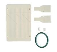 10" Open Reel Tape Repair Set Full Track Splicer Board Clamp Device Opening Cassette Tape Splicing Accessories