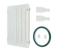 10" Open Reel Tape Repair Set Full Track Splicer Board Clamp Device Opening Cassette Tape Splicing Accessories