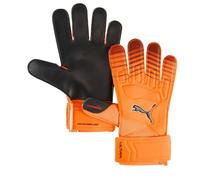 (10, Orange/Black) Puma Childrens/Kids Ultra Play Neon Goalkeeper Gloves