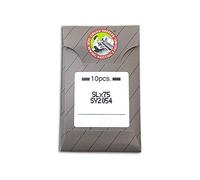 10 Organ SLX75 SERGER OVERLOCK 2054 16X75 Singer 14U Sewing Needle Sharp OR Ball Point Multiple Sizes! (Metric 80/12 (Sharp))