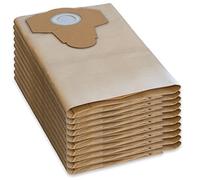 10 Original Parkside Lidl Vacuum Cleaner Bags for Wet Dry Vacuum Cleaners PWD 25, 30, PNTS 23, 30, 1400, 1500 A1, A2, B1, C1, D1, B2, B3, E2, C4, D5, F2, H4