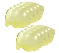 10 Pack 0700000803 Amber Front Lid Lens Compatible with ESAB Sentinel A50 Welding Helmet 3.94" x 2.36"Visible Lens