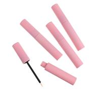 10 Pack 10ml Pink Plastic Empty Mascara Tubes | Leak-proof Lids, Reusable Cosmetic Vials for Salon Use, On-the-go Touch-ups, Eyebrow Serum Storage