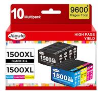 10 Pack 1500XL Ink Cartridges Multipack Compatible with Canon 1500XL | PGI 1500XL PGI-1500 Ink Cartridges Black and Colour for Maxify MB2050 MB2150 MB2155 MB2350 MB2300 MB2000 MB2755 MB2750