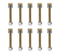 10 Pack 1501216MA Shear Bolt Kit, Replaces Murray 301172,500026MA,3943MA Shear Pins 722130, 88951MA 580239MA 90003943 301172 90009524,703057 9524MA AYP Sears Craftsman Snow Throwers