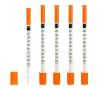 10 Pack 1ml 32Gx6mm Plastic Multiple Uses Measuring Tools, Individually Wrapped