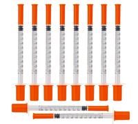 10 Pack 1ml Blunt Tip Liquid Measuring & Dispensing Tools with Individually Sealed Packaging, for Industrial, Home, Craft & Pet Care