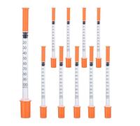 10 Pack 1ml Multi-Purpose Distribution Measuring Tools, 0.3X8mm Individually Sealed Packaging, Laboratory Accessories, Pet Liquid Feeding Tools & Craft Supplies (10)
